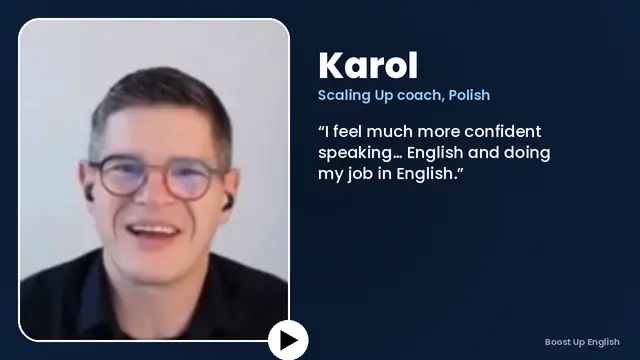 Karol, Scaling Up coach, Polish